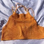 ZARA  orange crop top Photo 0