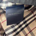 Burberry London Swing Jacket Trench Coat Black Nova Check Fully Lined Size 14R Photo 7