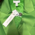 Topshop Green sleeveless Belted Double Breasted Blazer Photo 5