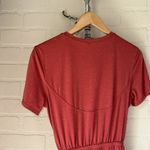 Lululemon  dress Unwind Your Mind speckled size 4 twist front short sleeve Photo 8