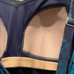 New L.L. Bean Women’s Tankini Top Navy Blue Sea Glass Soft Drape Size 16 NWT Photo 7