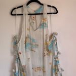 Calypso St. Barth NWT Poolside Resort Beach Cover Up Midi Dress Vintage Coast XL Photo 4