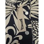 Birdwell Beach Britches Hawaiian Shirt Women's M Black White Floral Cotton NWT Size M Photo 5