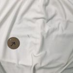 Charter Club  Medium Shirt Beige Blouse Black Tie Photo 4