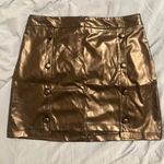 Amazon Leather Mini Skirt Photo 0
