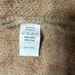 Boutique Brand Cotton blend Women's Cardigan Large Tan Photo 6