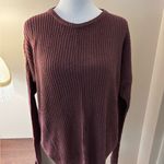 Brandy Melville  Plum Knit Sweater Photo 4