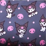 Lounge Fly  Sanrio Kuromi Chibi Mini Backpack Photo 2