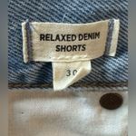 Madewell Relaxed Denim Shorts Size 30 Light Wash Photo 7