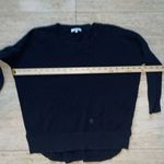 Madewell  Sweater Womens S Waffle Knit Black‎ Cotton Blend Long Sleeve Photo 2