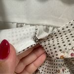 Carly Jean Los Angeles  size‎ Small Ruffle Midi Dress Long Sleeve Paisley Dot Photo 4