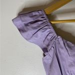 Abercrombie & Fitch abercrombie fitch Purple ruffle Flutter Sleeve Mini Dress Size XXS Photo 3
