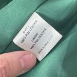 Azazie Dress Women Size 10/12 Green Bridesmaid Ruched Tank Vneck Wedding Party Photo 8