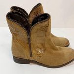 Catherine Malandrino Catherine Maledrino Zipper Snake Booties Photo 0
