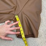 SKIMS  Faux Leather Biker Shorts XS Photo 8