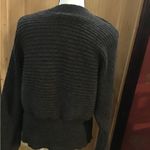 SheIn Women'sDeep V-Neck Wrap Sweater Long Sleeve Front Cross Loose Knitted Pullover Photo 1