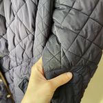 ZARA  Navy Blue Puffer Long Hooded Coat Puffer Jacket XS Photo 3