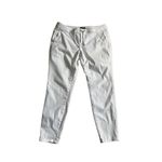 The Limited  white fabric Joggers size 10 Photo 4