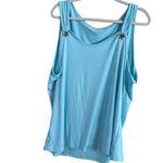 Light Blue Women's Shorts Size 3X Photo 2