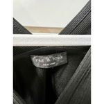 Rag and Bone  Rachel Sleeveless Cutout Slit Ribbed Midi Dress Black Women's US 6 Photo 5