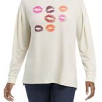 Crown & Ivy Baby Terry Graphic Long sleeve lips T-shirt Photo 0