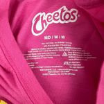 Women's Pink Cropped Short Sleeve Hot Cheetos Graphic T Photo 1