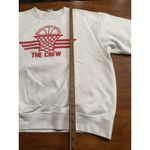 Jerzees Vintage Nebraska Women’s Basketball Sweatshirt XL VTG White X-Large Crewneck Photo 6