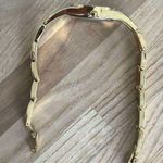 Faded Glory Ladies Watch Vintage Gold Tone Bracelet Silver Dial Photo 4