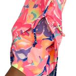 Lilly Pulitzer  Womens Floral Donna Shift Romper Skort Dress‎ Multi-Color Size 00 Photo 7