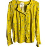 Anthropologie  Women's Yellow Ribbon Top Photo 1
