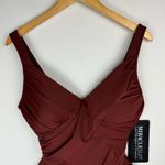 MiracleSuit NWT Rock Solid Revele One Piece Swimsuit Sz 16 Brown Photo 5