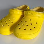 Crocs classic lined yellow clogs Photo 0