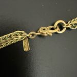 Vintage MONET Herringbone Wheat Gold Tone Twisted Chain 20” Necklace 13g. Photo 2