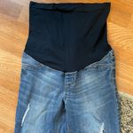 1822 Denim Small Distressed Maternity Skinny Jeans Photo 3