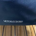 Victoria's Secret Black Fringe Tassel Backpack Drawstring Purse New Photo 1