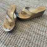 Jimmy Choo  PATHOS PATENT LEATHER CORK SANDAL SIZE 9 Photo 1