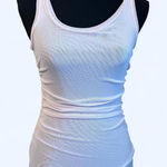 Double Heart Vintage Y2K sheer baby pink tank top Size Small Photo 0