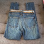 Veronica Beard  Blue Straight Leg Jeans Katie Skinny High Rise Size 29/8 Photo 2