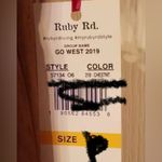 Brown with Gold Studded Festival Boho Fringe Vest Size L Photo 7