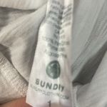 Sundry White Ruffled Tank Top Photo 5