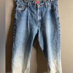 Arizona Jeans Vintage  size 11 bleach splatter cut off ankle jeans Photo 5