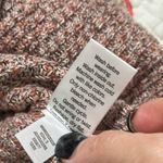 SO  womens medium cozy dusty pink knit 4 button v-neck cardigan sweater long slvs Photo 8