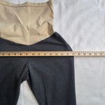 Motherhood  Maternity Gray Over Belly Full Panel Leggings‎ Size Large CottonBlend Photo 2