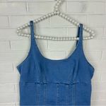 No Boundaries  Stretchy Denim Dress Size L Photo 2