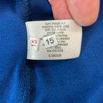 Lane Bryant ‎ Dress 24 Lace Fit & Flare Blue Teal Sleeveless A-Line Plus Photo 10