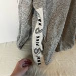 Victoria Secret PINk gray 1/4 zip sweatshirt size large Photo 2