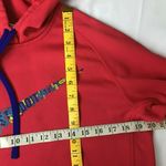 Nike Woman's  Just‎ Do It Scrambled Spell Out Swoosh Pink Pullover Hoodie Small Photo 7