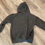 Boston travel destination graphic hoodie full zip sweatshirt gray Small Photo 5