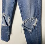 Moussy Vintage MV Latrobe Medium Wash Distressed Jeans Size 25 Photo 7