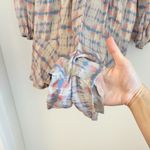 Line and Dot  Tie Dye Open Back Romper Size L NWT Photo 6